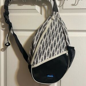 COPY - Kavu Black and White Sling Bag